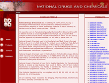 Tablet Screenshot of ndc-india.com